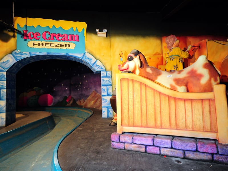 One of the rides at the old Pleasure Island theme park in Cleethorpes