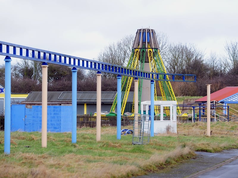 The old Pleasure Island theme park in Cleethorpes