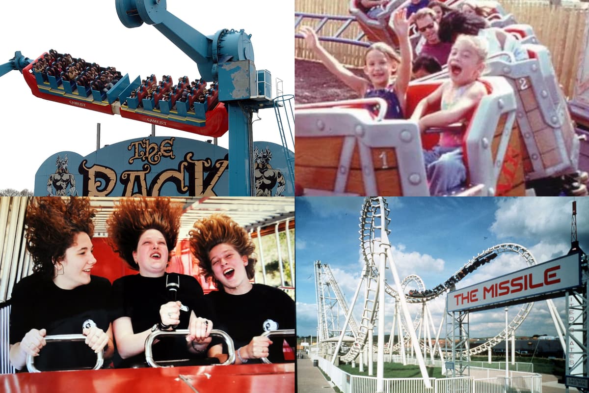 38 thrilling photos capture the joy of days out at Britain's lost theme ...