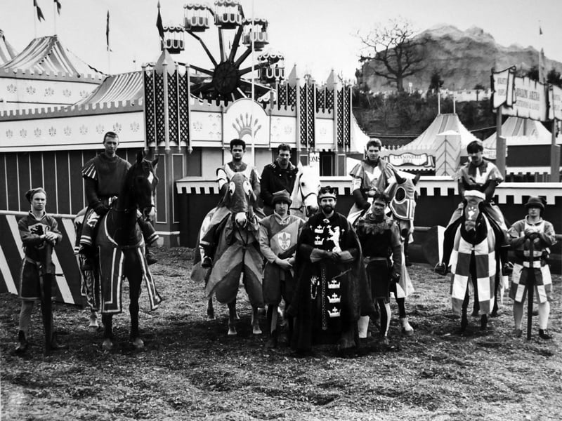 The old Camelot theme park in Charnock Richard, Lancashire