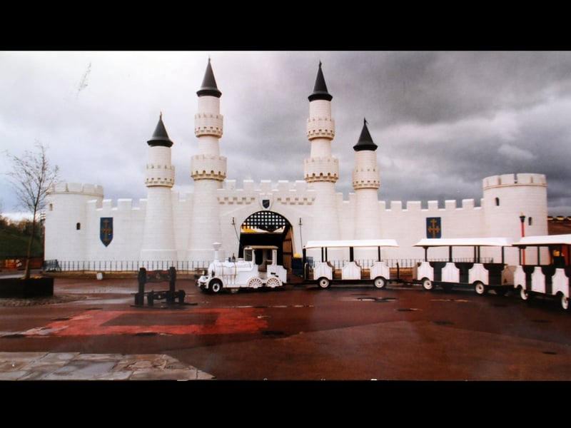 The old Camelot theme park in Charnock Richard, Lancashire