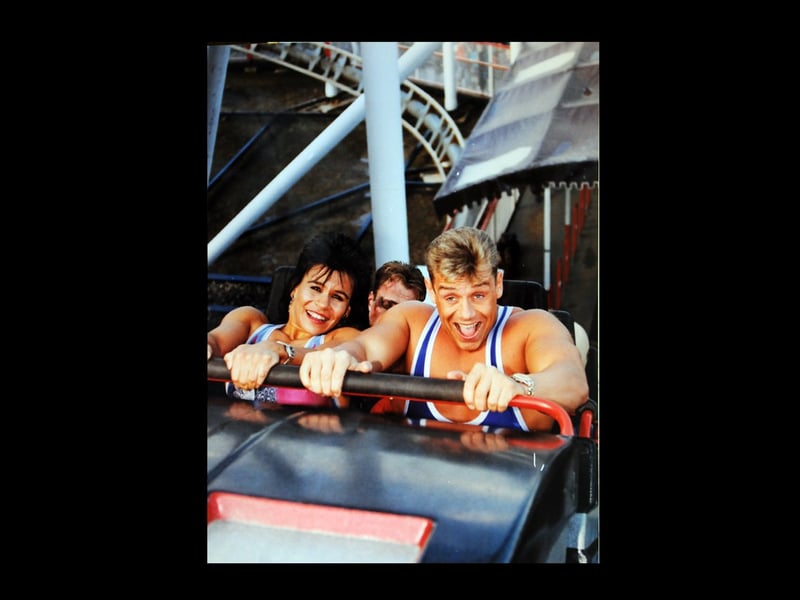 The old Camelot theme park in Charnock Richard, Lancashire