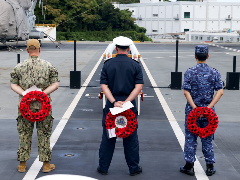 Led by UK flagship HMS Prince of Wales and involving a dozen nations, the eight-month mission - known as Operation Highmast - has seen the task group pass through the Mediterranean, Middle East, and Indian Ocean visiting Singapore and Australia, the Carrier Strike Group now shifts focus to Asia.