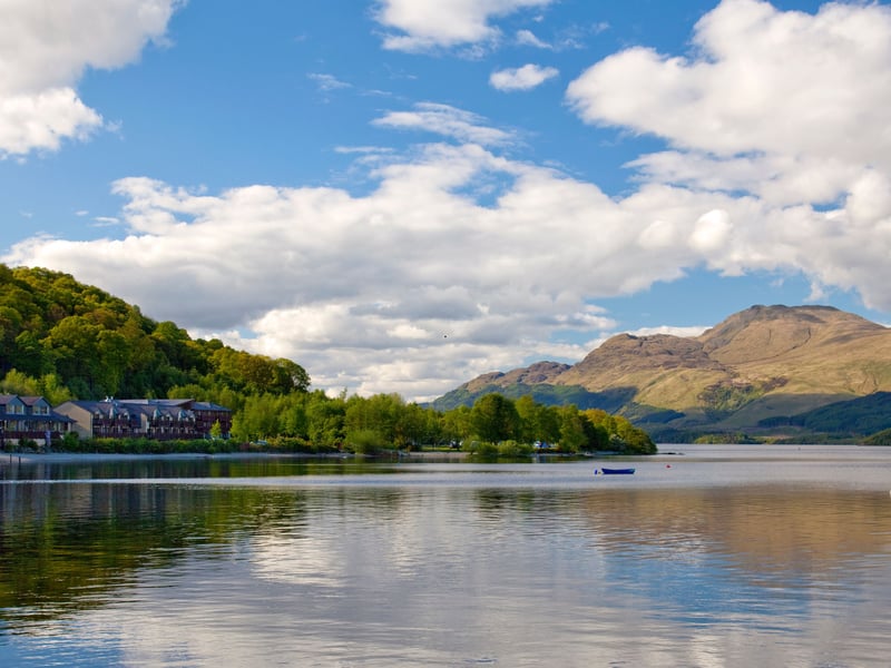 Loch Lomond takes second place for good reason. This stunning freshwater loch is located in the heart of Scotland's famous Loch Lomond and the Trossachs National Park and is a favourite for hiking enthusiasts and nature lovers.