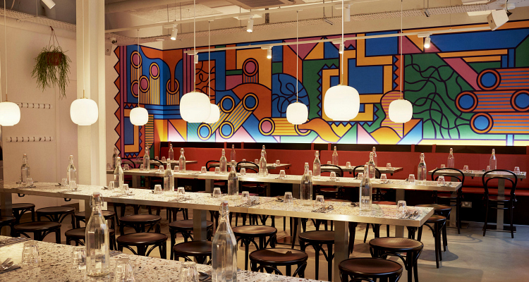 Soho-based Pastatio is an environmentally conscious Italian restaurant. It prides itself on making fresh pasta by hand daily, as well as working with the finest produce from Italy and the UK.