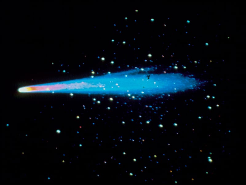 What could be more romantic than lying on your backs together stargazing? This is a timeless pursuit, but in 1986 there was a rare astronomical phenomenon not to be missed. Halley's Comet, which is only visible to the naked eye from Earth every 75-odd years, made a spectacular, albeit fleeting, appearance. If you missed it then, you'll have to wait until 2061 to see it zooming past again.