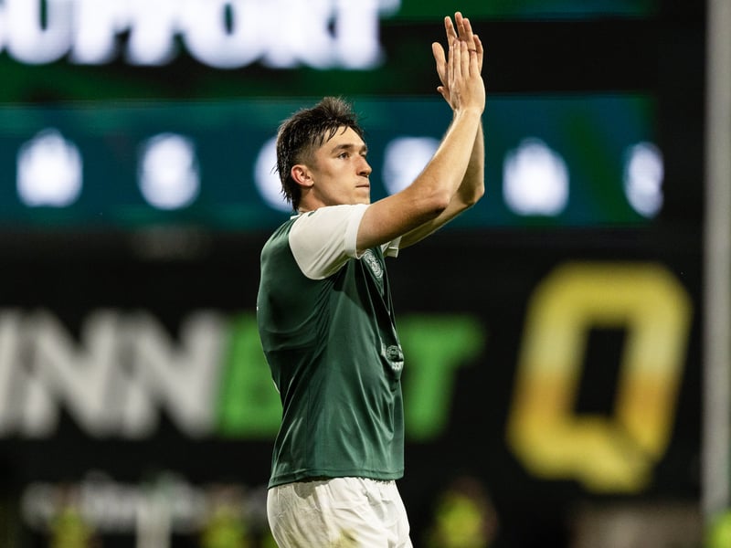 Man of the match, Bowie gets applauded by the fans at full time.