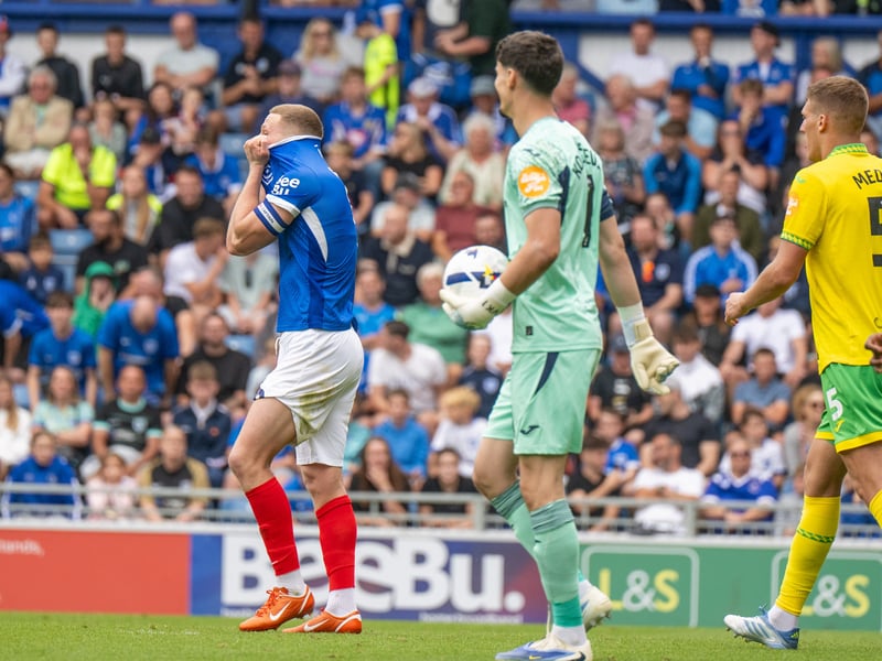 Missed a penalty last Saturday but has been backed by Mousinho to lead the line. Will be looking to cause the West Brom defence problems as he looks to open his goal-scoring account for the season. 
