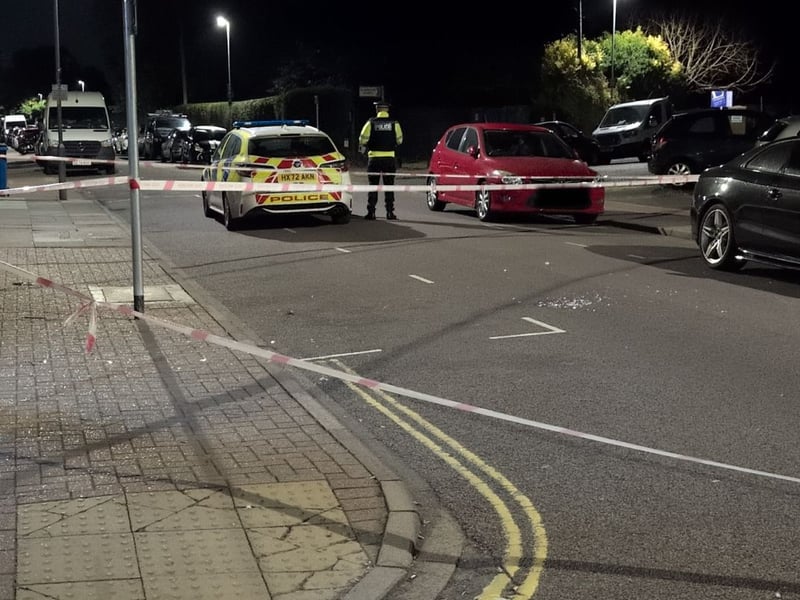 Police cordoned off a section of George Street at around 10.44pm on Saturday, August 16.