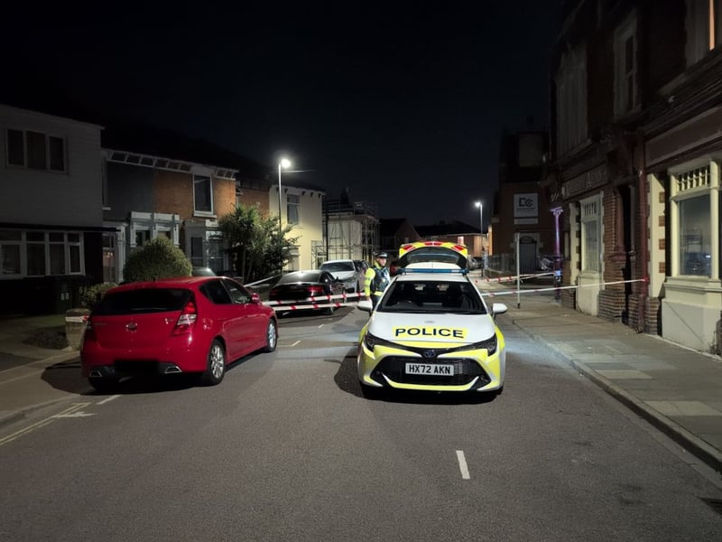 A 37-year-old from Portsmouth has been arrested on suspicion of Section 18 causing grievous bodily harm with intent.