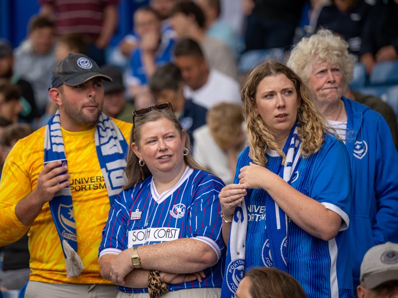 There were 20,382 supporters inside Fratton Park on Saturday afternoon as Pompey fell to their first Championship defeat of the season against Norwich City.