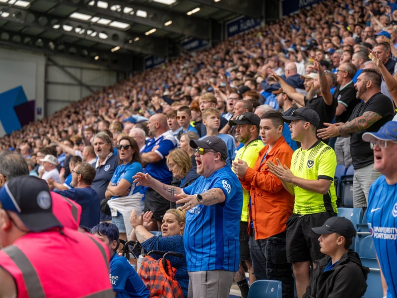 There were 20,382 supporters inside Fratton Park on Saturday afternoon as Pompey fell to their first Championship defeat of the season against Norwich City.