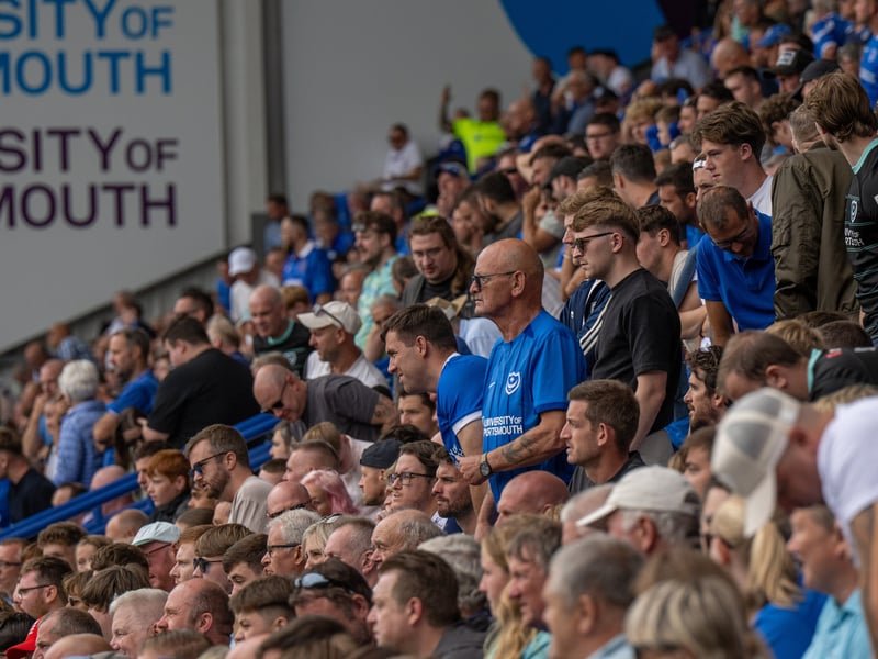 There were 20,382 supporters inside Fratton Park on Saturday afternoon as Pompey fell to their first Championship defeat of the season against Norwich City. 
