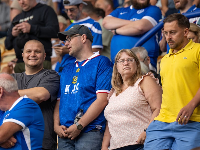 There were 20,382 supporters inside Fratton Park on Saturday afternoon as Pompey fell to their first Championship defeat of the season against Norwich City.