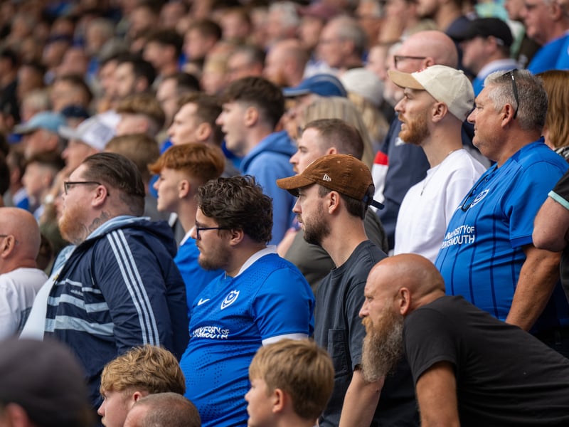 There were 20,382 supporters inside Fratton Park on Saturday afternoon as Pompey fell to their first Championship defeat of the season against Norwich City.