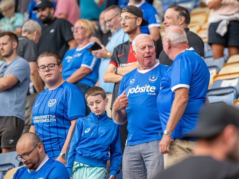 There were 20,382 supporters inside Fratton Park on Saturday afternoon as Pompey fell to their first Championship defeat of the season against Norwich City.