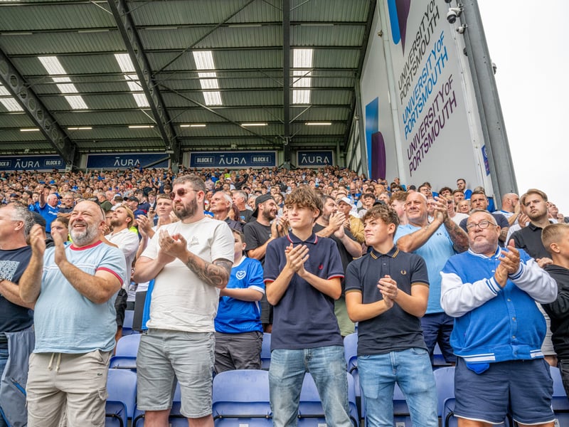 There were 20,382 supporters inside Fratton Park on Saturday afternoon as Pompey fell to their first Championship defeat of the season against Norwich City. 
