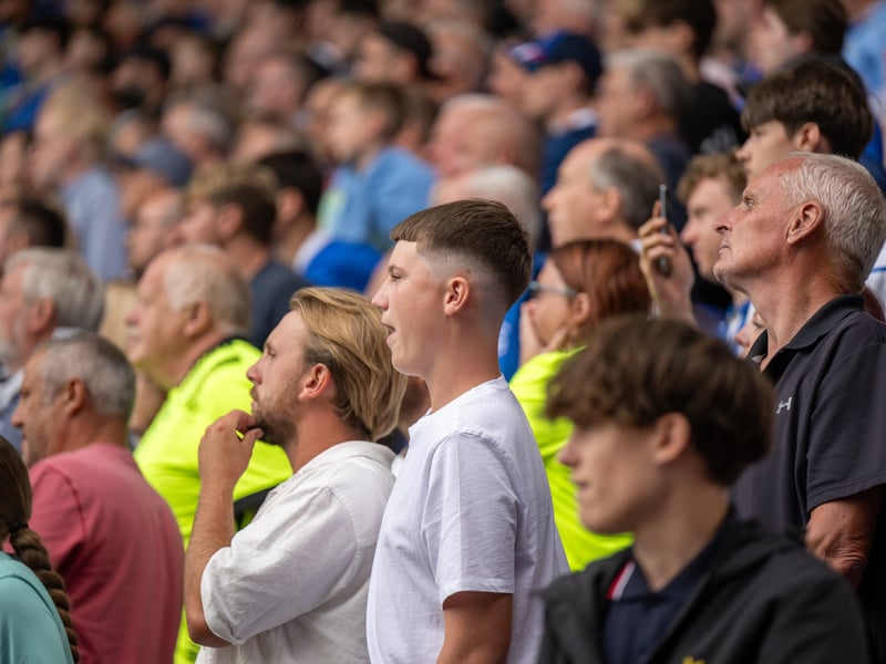 There were 20,382 supporters inside Fratton Park on Saturday afternoon as Pompey fell to their first Championship defeat of the season against Norwich City. 
