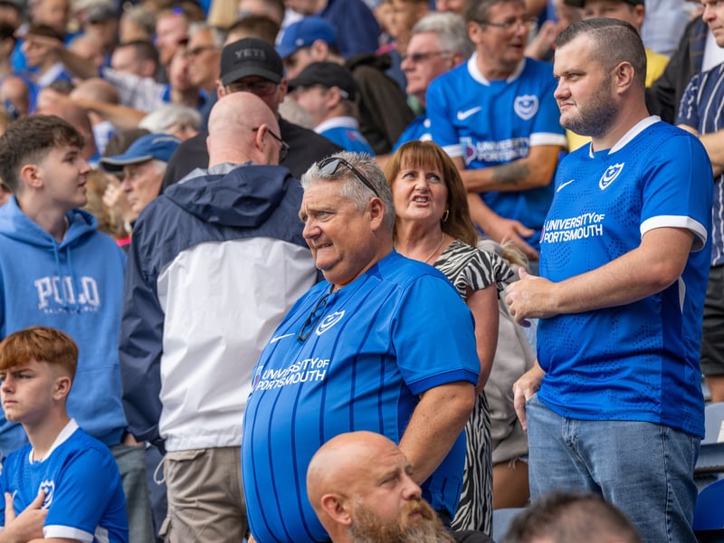 There were 20,382 supporters inside Fratton Park on Saturday afternoon as Pompey fell to their first Championship defeat of the season against Norwich City. 
