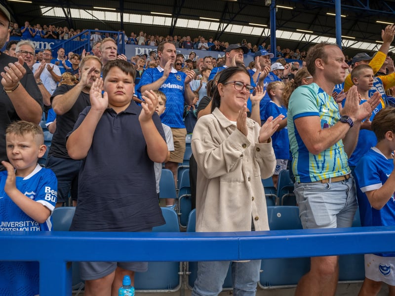 There were 20,382 supporters inside Fratton Park on Saturday afternoon as Pompey fell to their first Championship defeat of the season against Norwich City. 
