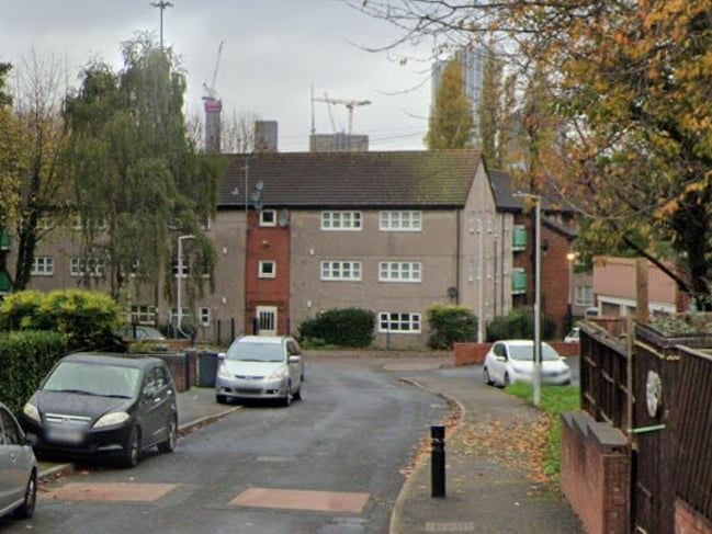 Haslewood Close, just off the A64(M), is the most polluted of the 11 locations for which Leeds City Council has published air quality data. The 40 µg/m3 annual mean concentration of nitrogen dioxide recorded there in 2018 is four times the WHO's recommended limit and matches the UK limit. It should be noted that no data for this location has been published for the years since 2018, so the air quality may well have improved there as it has elsewhere, though there is no evidence this is the case.