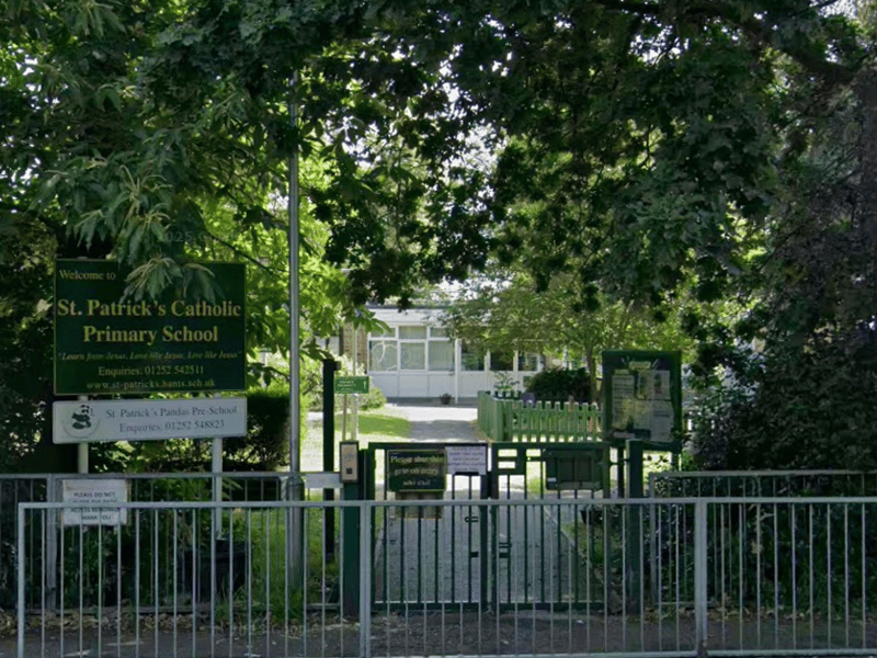Rounding out the list is St Patrick’s, a local authority-maintained Catholic primary school in Farnborough. It has a roll size of about 263, and was most recently rated ‘good’ overall by Ofsted.
In the 2023/24 school year, it too had 82% of its pupils meet the Government’s expected standard in reading, writing, and maths – compared to averages of 60% locally and 61% nationally.