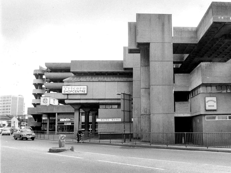 It's fair to say this brutalist concrete landmark in Portsmouth was not everybody's cup of tea, though it had its fans. Built in the 1960s, it housed shops, a nightclub and a car park. Prince Charles once memorably likened it to a 'mildewed lump of elephant droppings'. The Tricorn Centre, pictured here in 1988, was demolished in 2004.