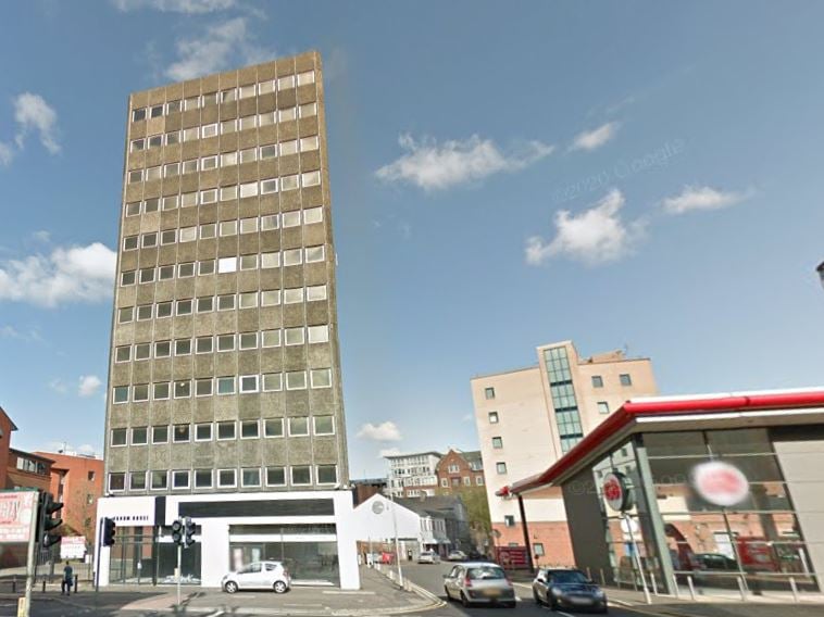 This is one 'ugly' landmark which remained standing at the time of writing but is set to come down soon. Approval was granted in 2024 for the 60s tower block on Great Victoria Street, branded Belfast's 'ugliest building', to be demolished and replaced with student housing.