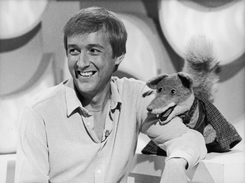 Basil Brush is joined by actor Billy Boyle on The Basil Brush Show, in November 1980