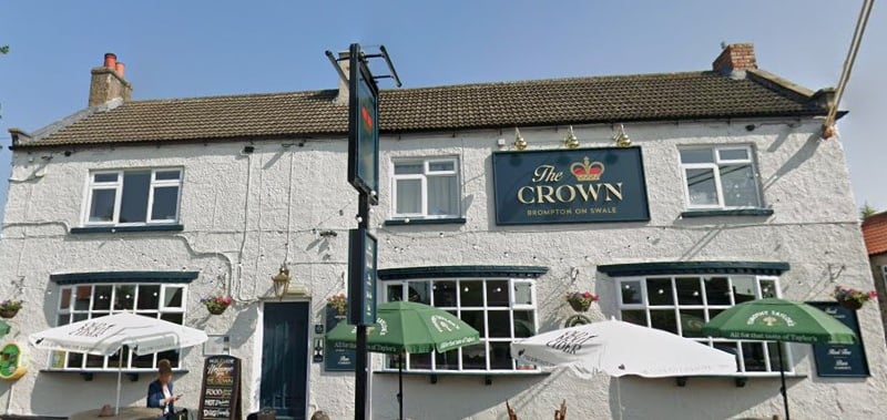 The Crown in Brompton on Swale has a 4.9* rating from 62 reviews. A Tripadvisor reviewer said: “Ordered food was amazing, had usual, arrived hot and yummy, very friendly and attentive staff, fantastic atmosphere and decorated beautifully for Christmas.”
