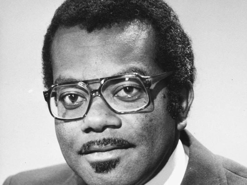 Sir Trevor McDonald is pictured here in around 1970, when he would have been about 31. He was born in Trinidad and began his professional career as a reporter with Radio Trinidad, before becoming a newsreader and sports journalist for Trinidad Television. He briefly worked for the BBC before joining ITN as a reporter in 1973. In 1990, he conducted the first broadcast interview with Nelson Mandela following the anti-apartheid activist's release from prison. In 1992, he was promoted to become the presenter of News at Ten, the role which made him a household name and one of the nation's most trusted figures.