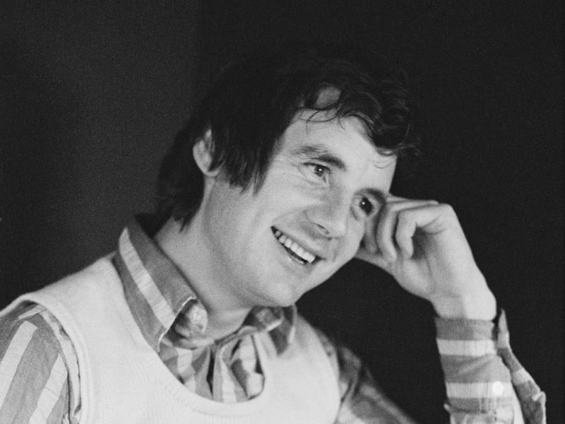 Sir Michael Palin is pictured here in December 1972, aged 29. The comedian, writer and documentary maker began his career in TV working on programmes including the Ken Dodd Show and The Frost Report, before making his name as a member of Monty Python's Flying Circus. His most famous sketches with the comedy troupe include the Dead Parrot, the Lumberjack Song, and the Fish-Slapping Dance. He went on to travel the globe for documentary shows including Around the World in 80 Days, Pole to Pole and Sahara.