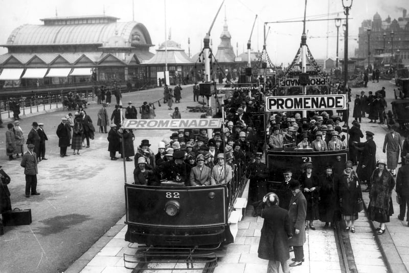 Trams Prom 15 eclectic photos that revisit times and eras in Blackpool that are ...