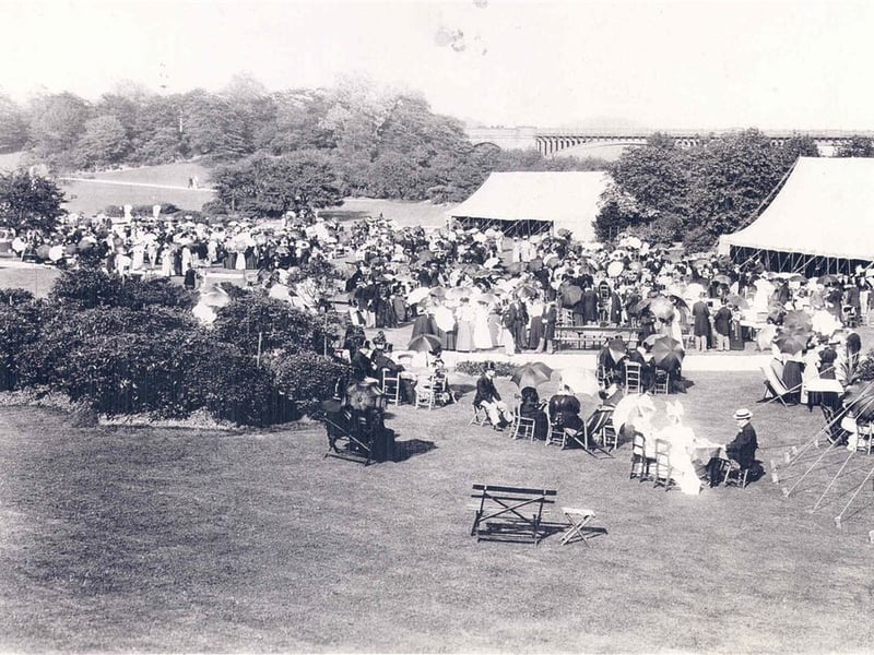 Afternoon tea or was this a bigger event? Too long ago for any of us to know for sure