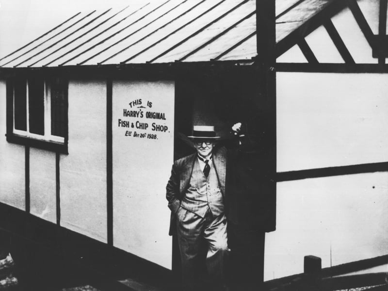 Famous fish and chip shop Harry Ramsden's has several outlets spread across the country. But the much-loved chippy had humble beginnings. It was first opened as a shop by Harry Ramsden in December 1928 at White Cross in Guiseley.