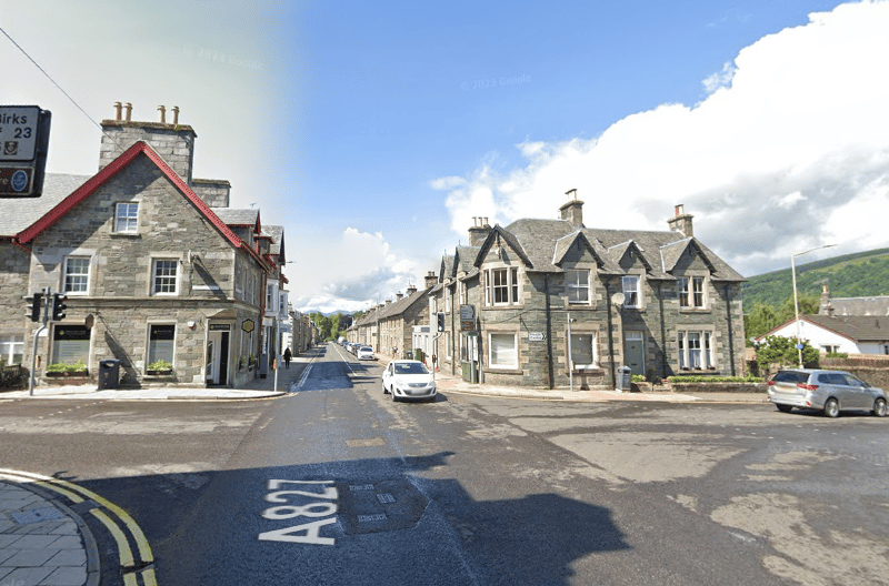 Aberfeldy, which is in Perth and Kinross, is situated on the River Tay. It offers a variety of activities, from distillery tours and outdoor adventures to historical sites. It was rated five stars for its scenery while it had two stars for food and drink. 