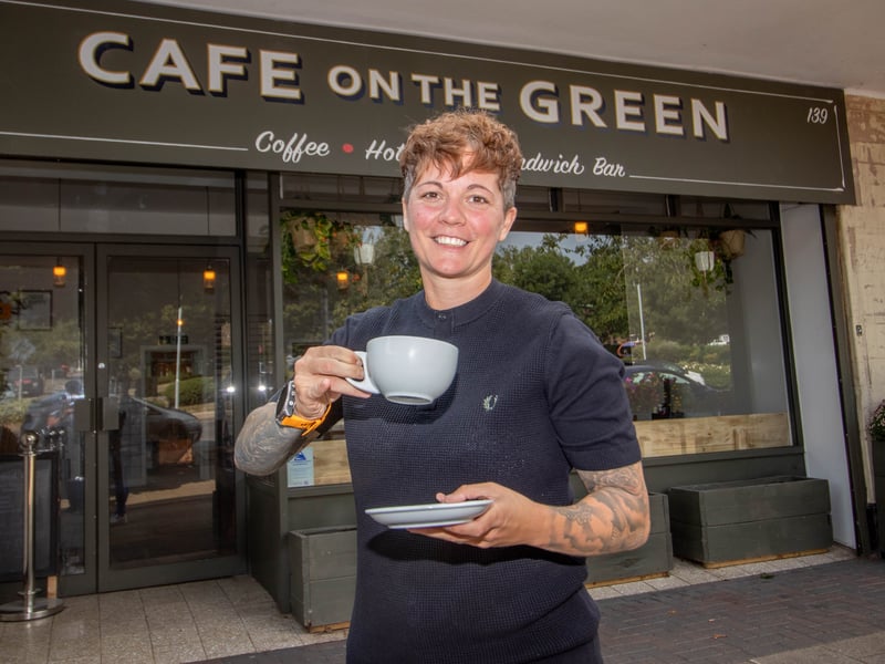 Pictured: Owner Kirstie Craig at Cafe on the Green

Picture: Habibur Rahman