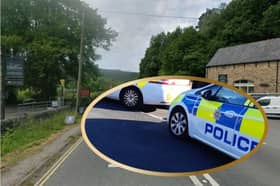 Police have described the serious crash which closed the A57 near the start of the Snake Pass. Photo: Google