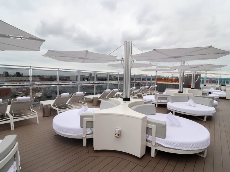 Pictured: Sunbeds and seating area of Brilliant Lady
Picture: Habibur Rahman
