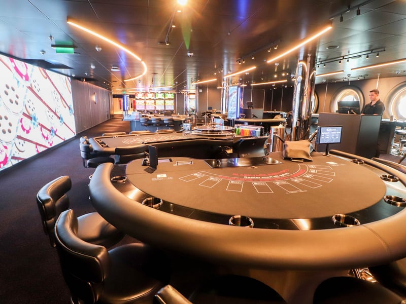 Pictured: Plush casino of Brilliant Lady
Picture: Habibur Rahman