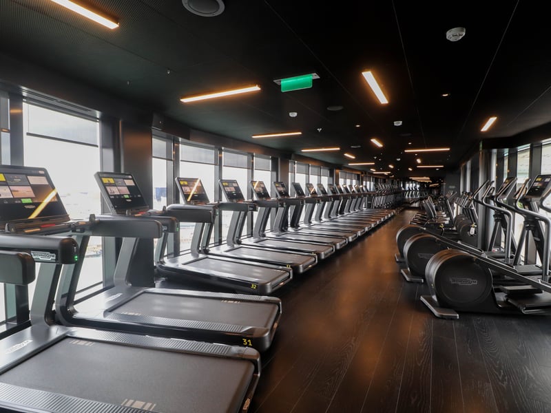 Pictured: the gym of Brilliant Lady
Picture: Habibur Rahman