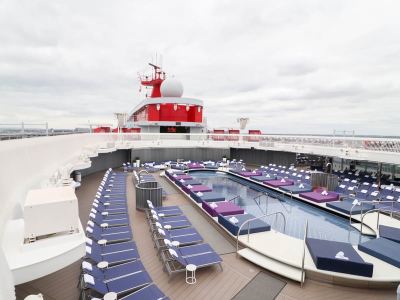 Pictured: Swimming pool aboard Brilliant Lady
Picture: Habibur Rahman