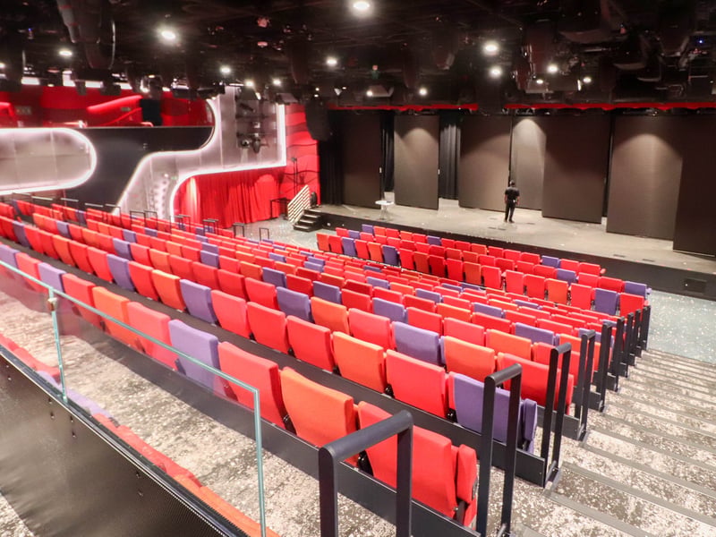 Pictured: The stage for entertainment at Brilliant Lady
Picture: Habibur Rahman