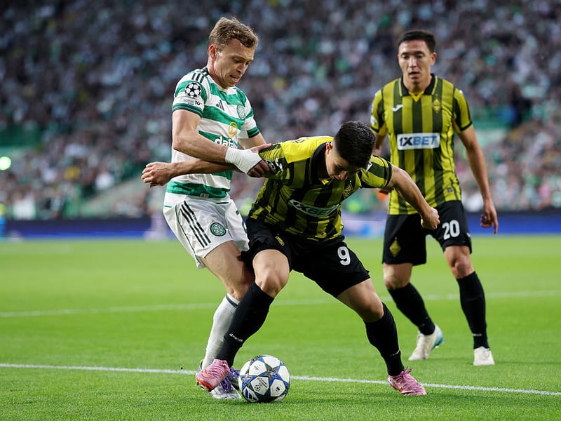 Tore his hamstring in the draw Champions League playoff draw with Kairat Almaty, and is out for around 12 weeks.