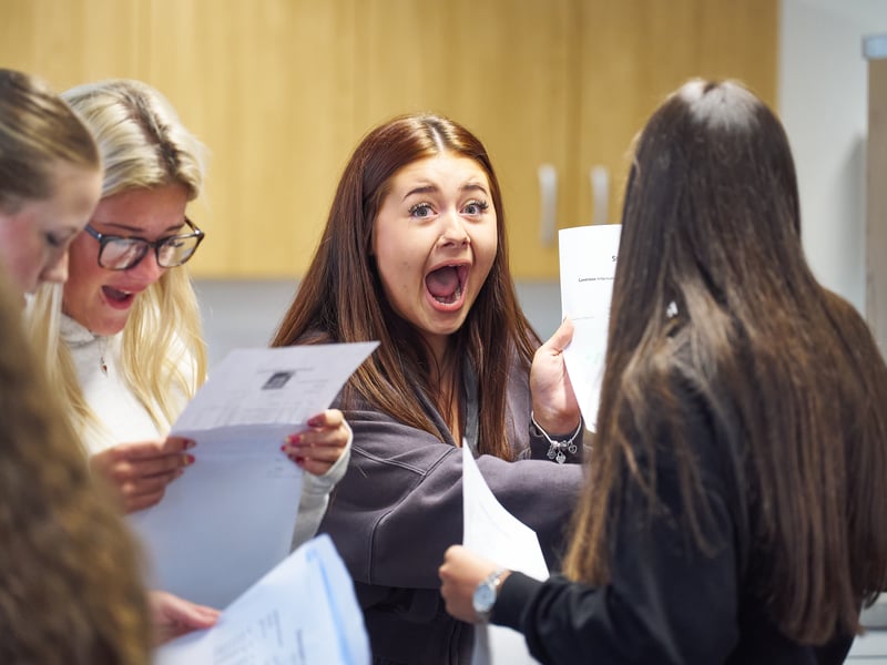 Students at Woodkirk Academy are celebrating success in GCSEs and BTECs this week.