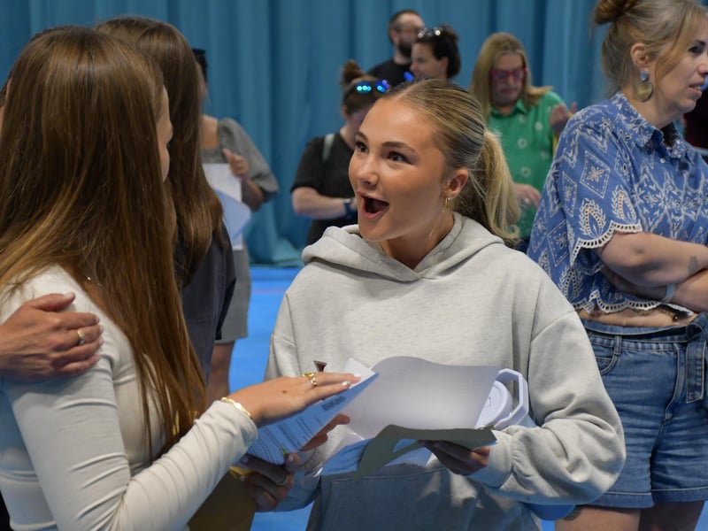 Joy and disbelief at Priory School