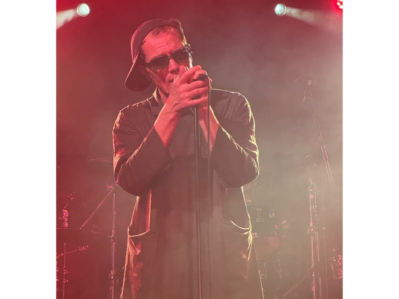 It's the first time Shannon has performed his R.E.M. tribute outside of America.