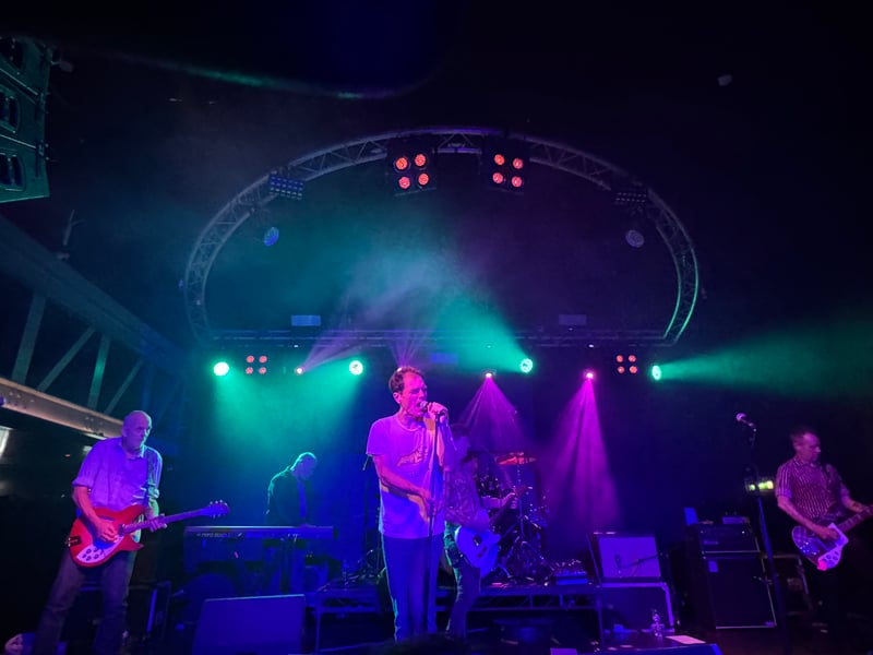The set spanned much of R.E.M.'s career, from debut EP 'Chronic Town' to 1998 album 'Up'.