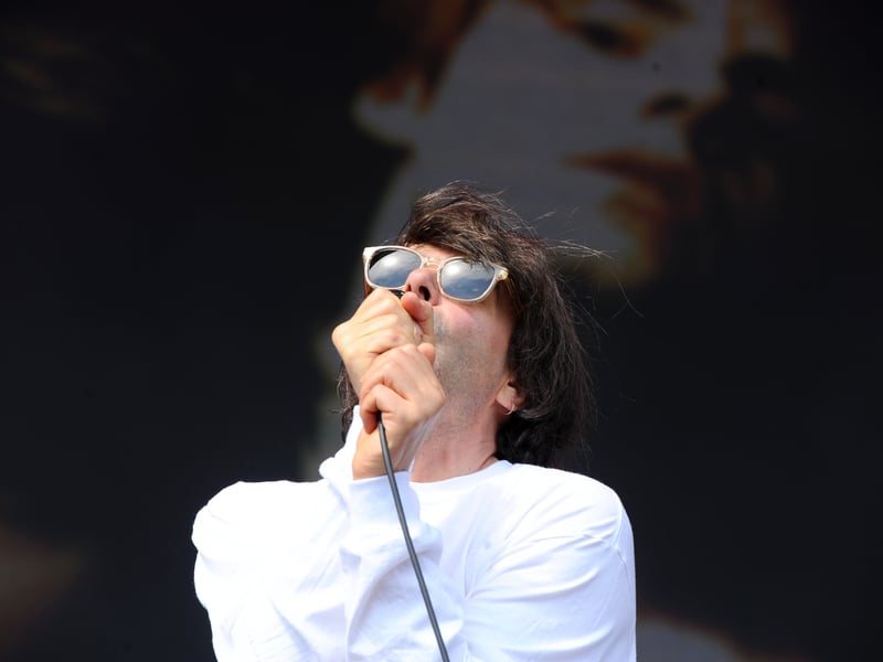 The Charlatans performing on the Common Stage.

Picture: Sarah Standing (220825-3469)