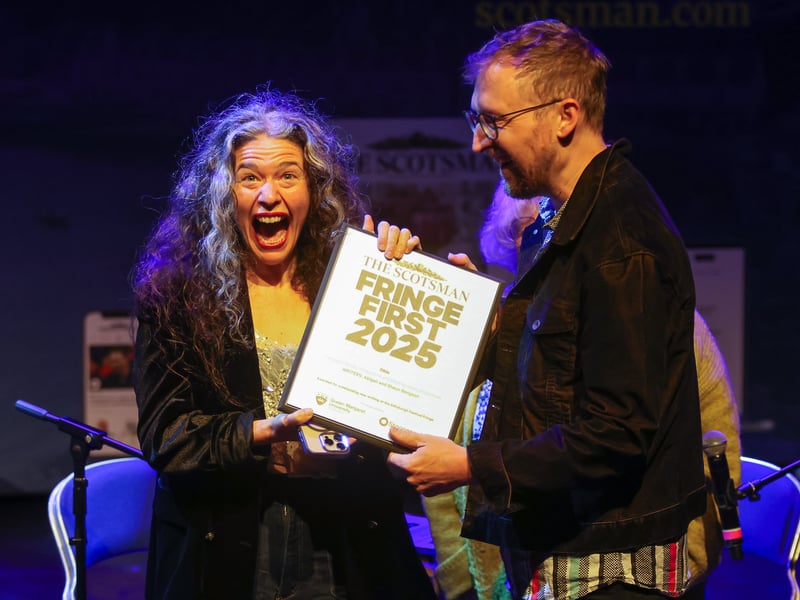 Ohio, now a Fringe First Winner, is a theatrical indie-folk concert from husband-wife duo Abigail and Shaun Bengson. It's running at the Assembly Roxy until 24 August